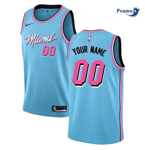 Peamu: Maillot foot Custom, Miami Heat 2019/20 - City Edition