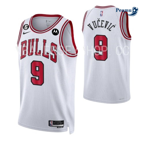 Peamu: Maillot foot Nikola Vučević, Chicago Bulls 2022/23 - Association