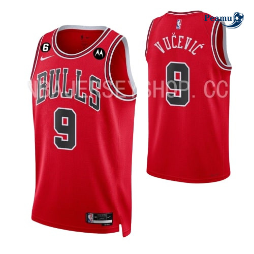 Peamu: Maillot foot Nikola Vučević, Chicago Bulls 2022/23 - Icon