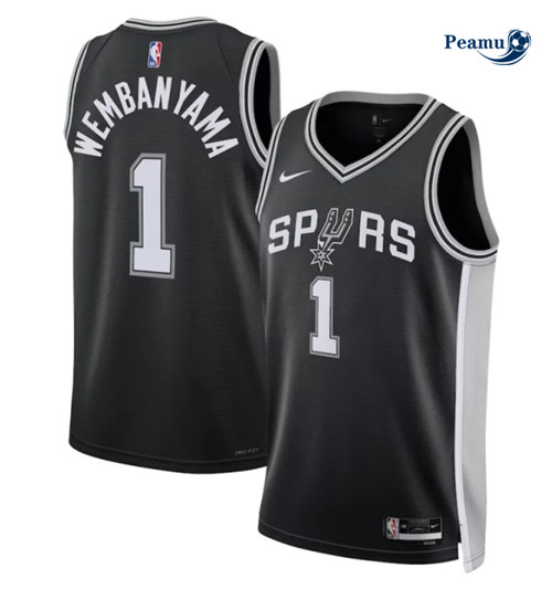Peamu: Maillot foot Victor Wembanyama, San Antonio Spurs 2023/24 - Icon