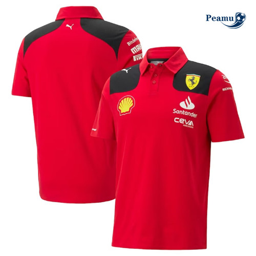Peamu: Maillot foot Polo Scuderia Ferrari 2023/24