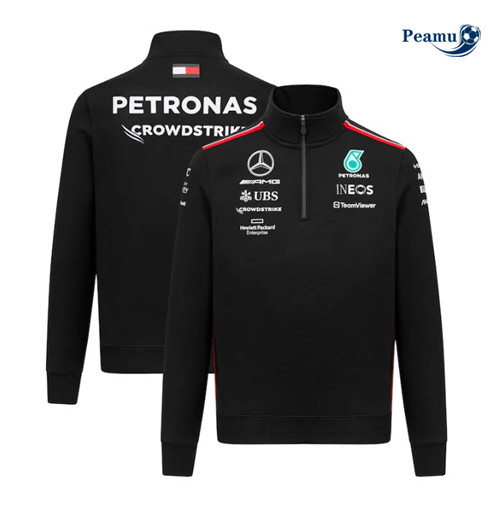 Peamu: Maillot foot Sudadera con cremallera Mercedes AMG Petronas F1 2023/24