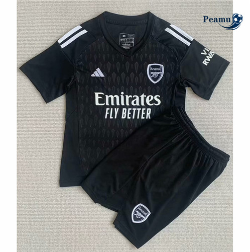Maillot foot Arsenal Enfant Gardien de but Noir 2023/2024 p6037