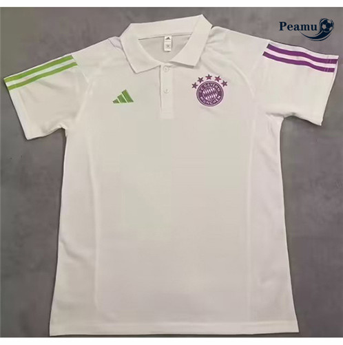Maillot foot Bayern Munich Training Blanc 2023/2024 p6133