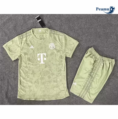 Maillot foot Bayern Munich Enfant Jaune 2023/2024 p6009