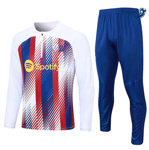Maillot foot Survetement Barcelone Enfant Blanc 2023/2024 p6489