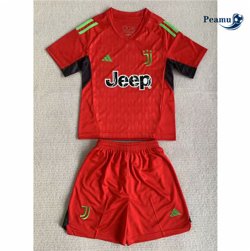 Maillot foot Juventus Enfant Gardien de but Rouge 2023/2024 p6055