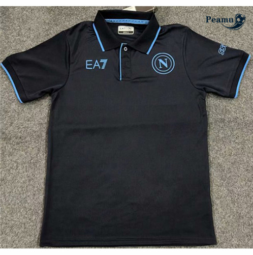 Maillot foot Naples Noir Casual 2023/2024 p6192