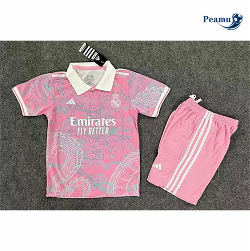 Maillot foot Real Madrid Enfant Rose 2023/2024 p6020