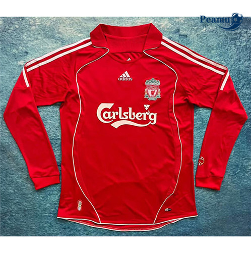 Maillot Rétro foot Liverpool Domicile Manche Longue 2006-08 p6221
