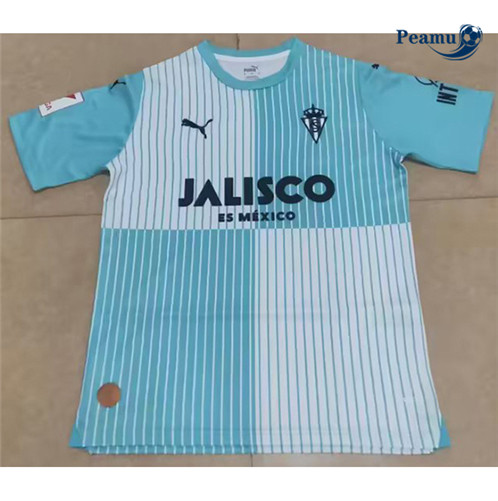 Maillot foot Sporting Gijon Exterieur 2023/2024 p6157
