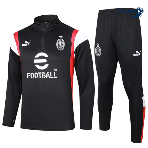 Maillot foot Survetement AC Milan Noir 2023/2024 p6380