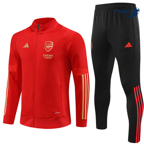Maillot foot Veste Survetement Arsenal Rouge 2023/2024 p6337