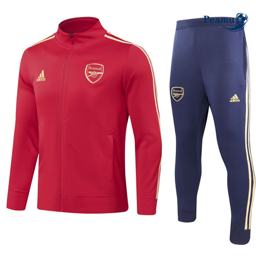 Maillot foot Veste Survetement Arsenal Rouge 2023/2024 p6340