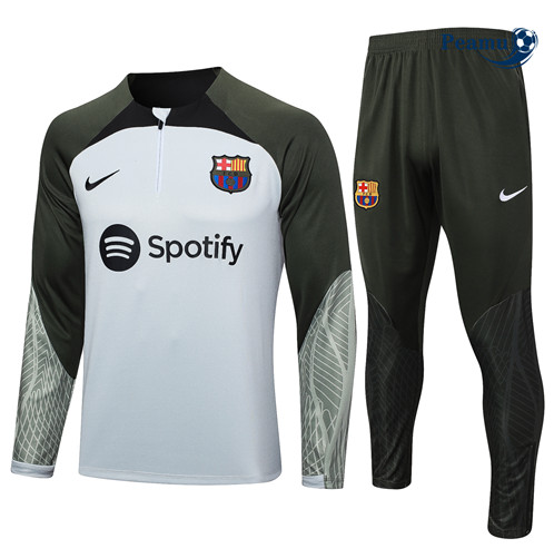 Maillot foot Survetement Barcelone Gris 2023/2024 p6281