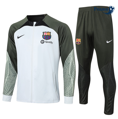 Maillot foot Veste Survetement Barcelone Enfant Gris 2023/2024 p6407