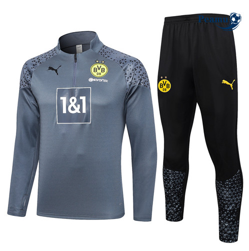 Maillot foot Survetement Borussia Dortmund Gris 2023/2024 p6263