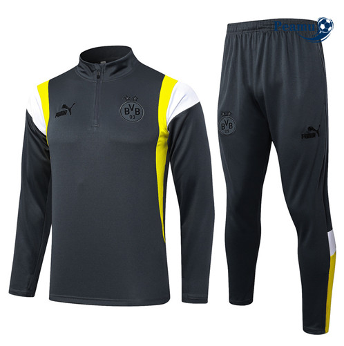 Maillot foot Survetement Borussia Dortmund Gris 2023/2024 p6264
