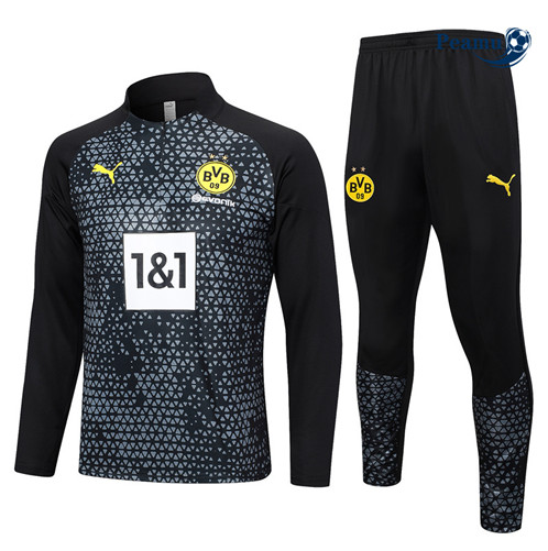 Maillot foot Survetement Borussia Dortmund Noir 2023/2024 p6268