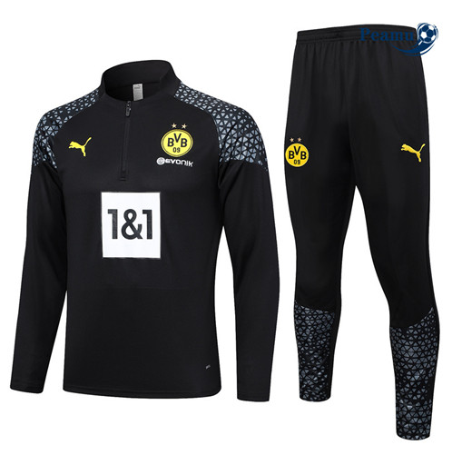 Maillot foot Survetement Borussia Dortmund Noir 2023/2024 p6269