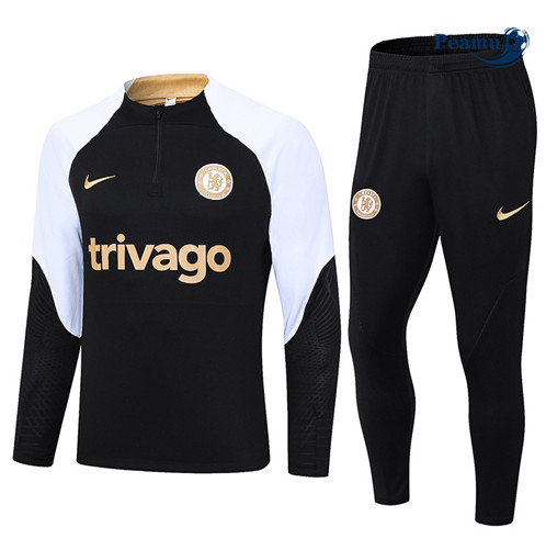 Maillot foot Survetement Chelsea Noir 2023/2024 p6343