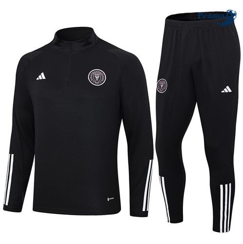 Maillot foot Survetement Inter Miami Enfant Noir 2023/2024 p6396