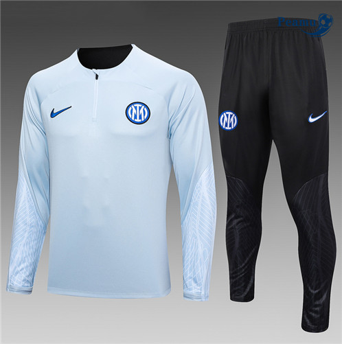 Maillot foot Survetement Inter Milan Gris Ciel 2023/2024 p6385