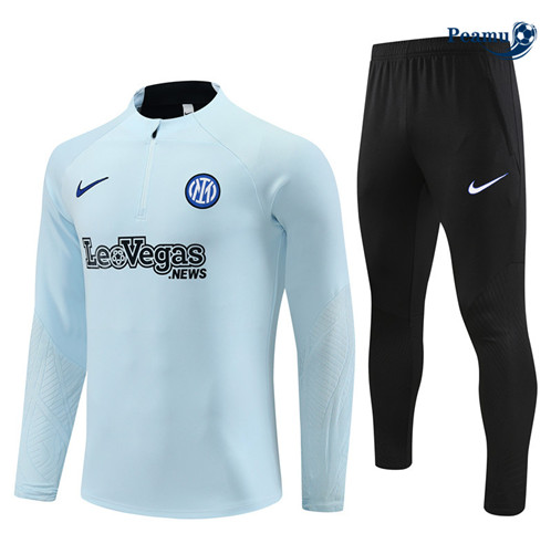 Maillot foot Survetement Inter Milan Gris Ciel 2023/2024 p6451