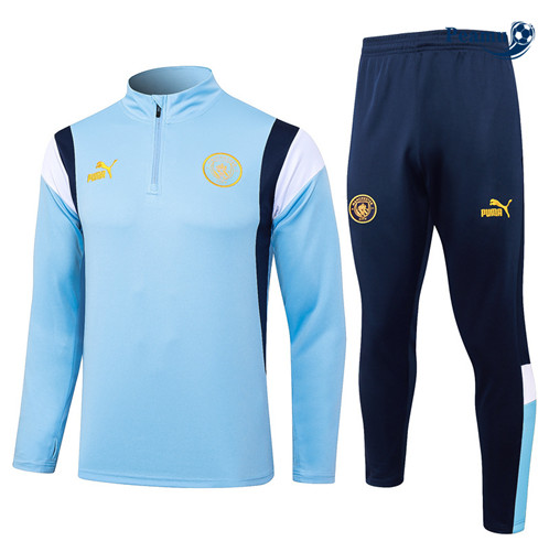 Maillot foot Survetement Manchester City Bleu Ciel 2023/2024 p6351