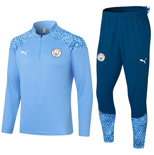 Maillot foot Survetement Manchester City Bleu 2023/2024 p6354
