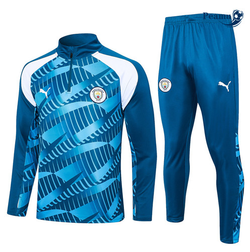 Maillot foot Survetement Manchester City Bleu 2023/2024 p6360