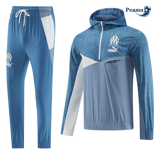 Maillot foot Coupe vent Marseille Bleu 2023/2024 p6301