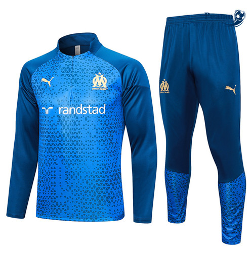 Maillot foot Survetement Marseille Enfant Bleu 2023/2024 p6416
