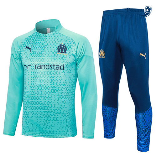 Maillot foot Survetement Marseille Enfant Bleu 2023/2024 p6419