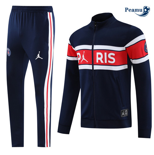 Maillot foot Veste Survetement Paris PSG Bleu marine 2023/2024 p6314