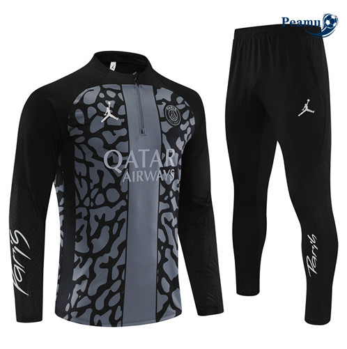 Maillot foot Survetement Paris PSG Gris 2023/2024 p6317