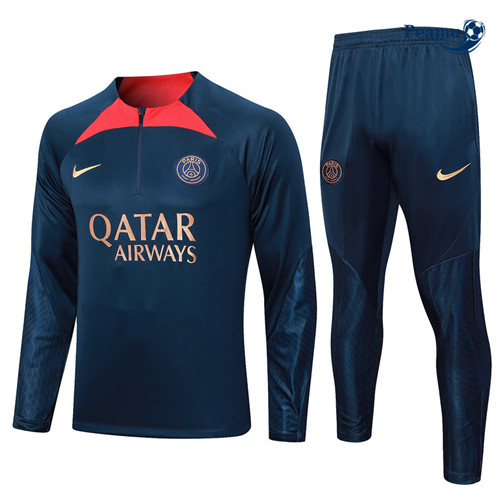 Maillot foot Survetement Paris PSG Bleu marine 2023/2024 p6325