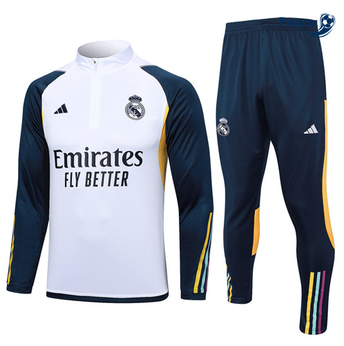 Maillot foot Survetement Real Madrid Blanc 2023/2024 p6288