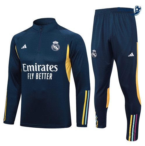 Maillot foot Survetement Real Madrid Bleu marine 2023/2024 p6289