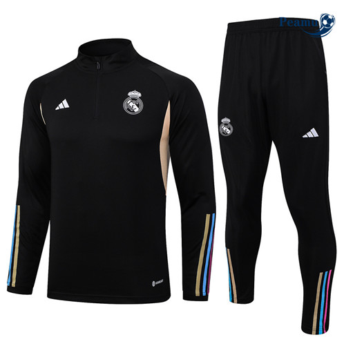 Maillot foot Survetement Real Madrid Noir 2023/2024 p6291