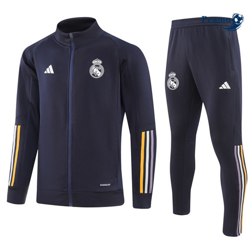 Maillot foot Veste Survetement Real Madrid Bleu 2023/2024 p6298