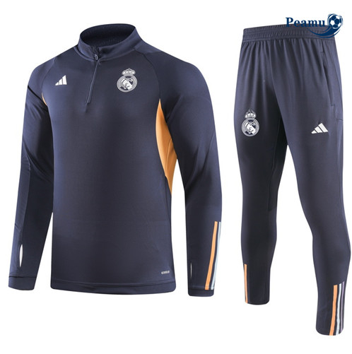 Maillot foot Survetement Real Madrid Enfant Bleu 2023/2024 p6409