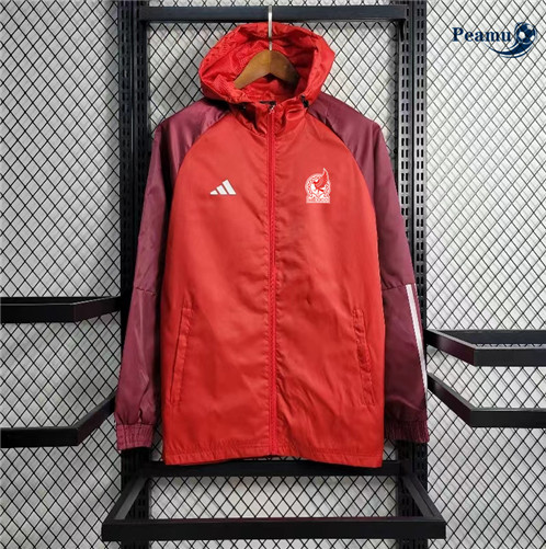 Coupe vent Mexique Rouge 2023/2024 p6627