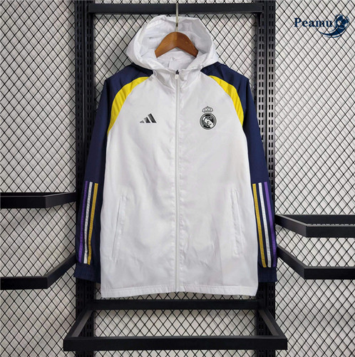 Coupe vent Real Madrid Blanc 2023/2024 p6610