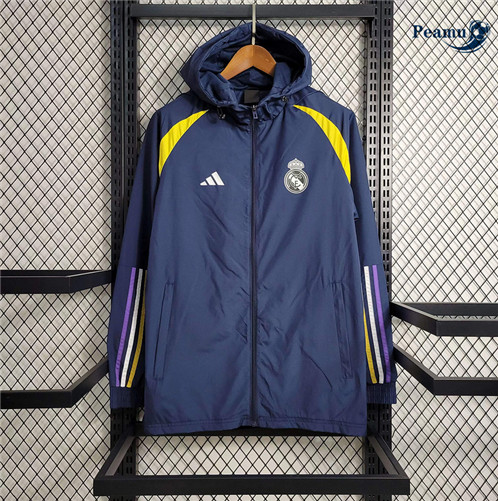 Coupe vent Real Madrid Bleu 2023/2024 p6611