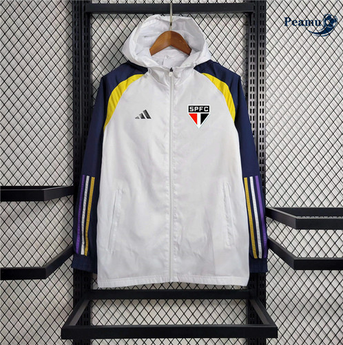 Coupe vent Sao Paulo Blanc 2023/2024 p6599
