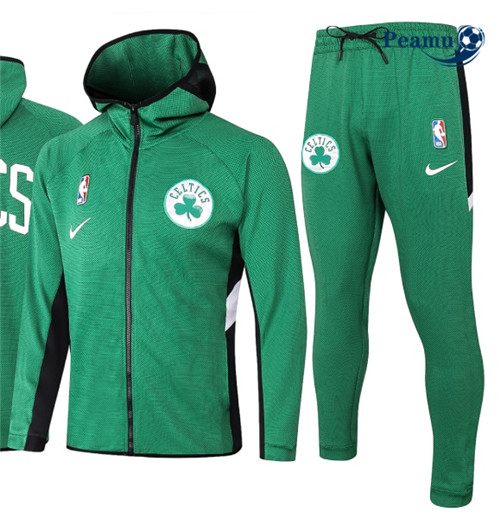 Peamu - Maillot foot Survetement Boston Celtics - Vert p3815