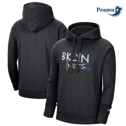 Peamu - Maillot foot Survetement à Capuche Brooklyn Nets p3822
