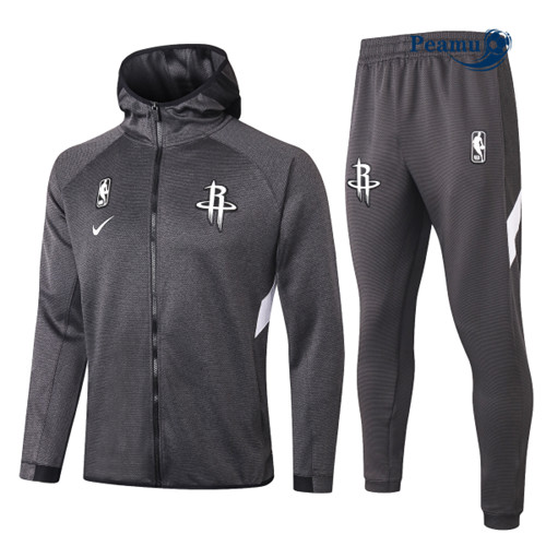 Peamu - Maillot foot Survetement Houston Rockets - Noir p3850