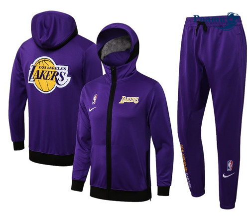Peamu - Maillot foot Survetement Los Angeles Lakers - Violet p3858